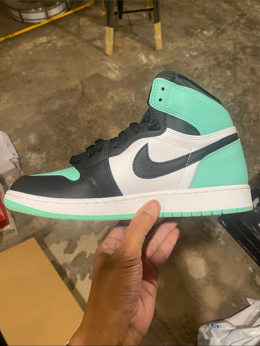 Nike Air Jordan 1 High Mint Black White